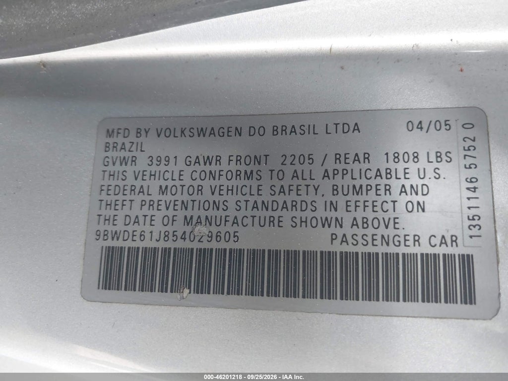 2005 Volkswagen GTI 1.8T photo 9
