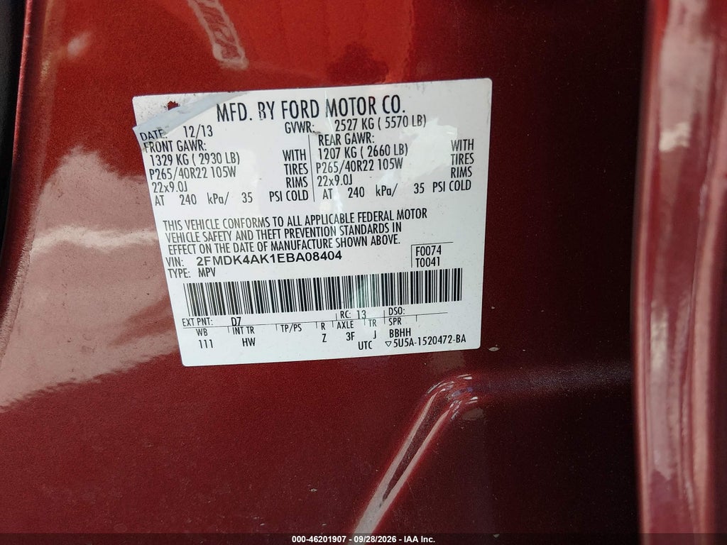 2014 Ford Edge Sport photo 9