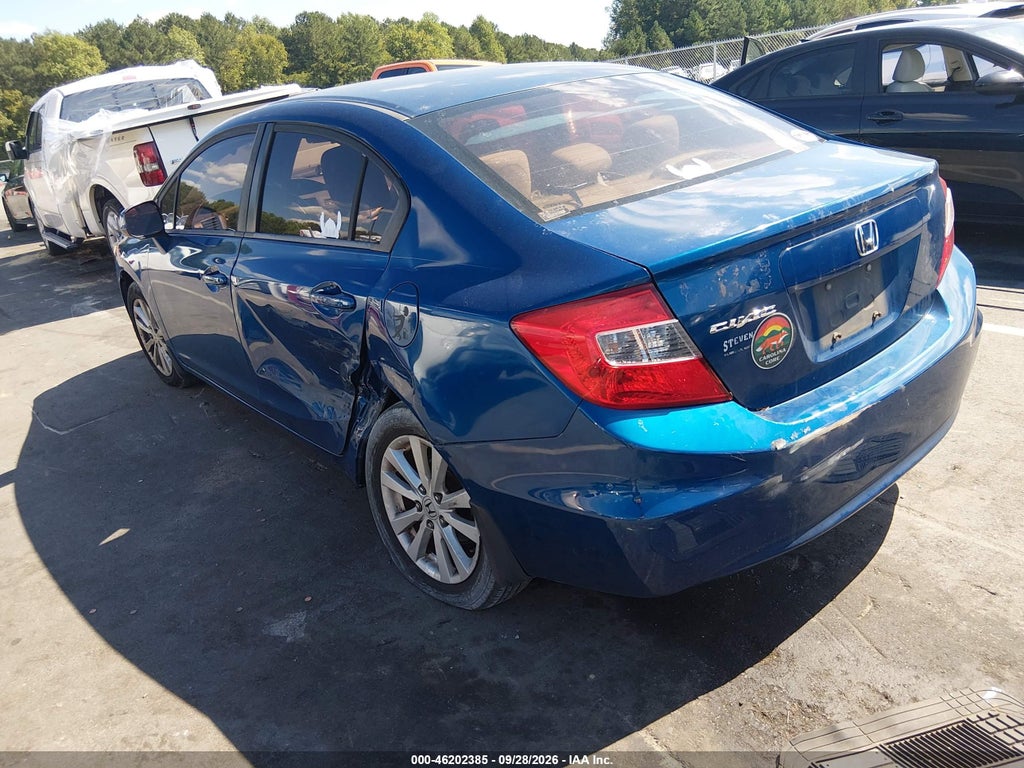 2012 Honda Civic SDN EX photo 3