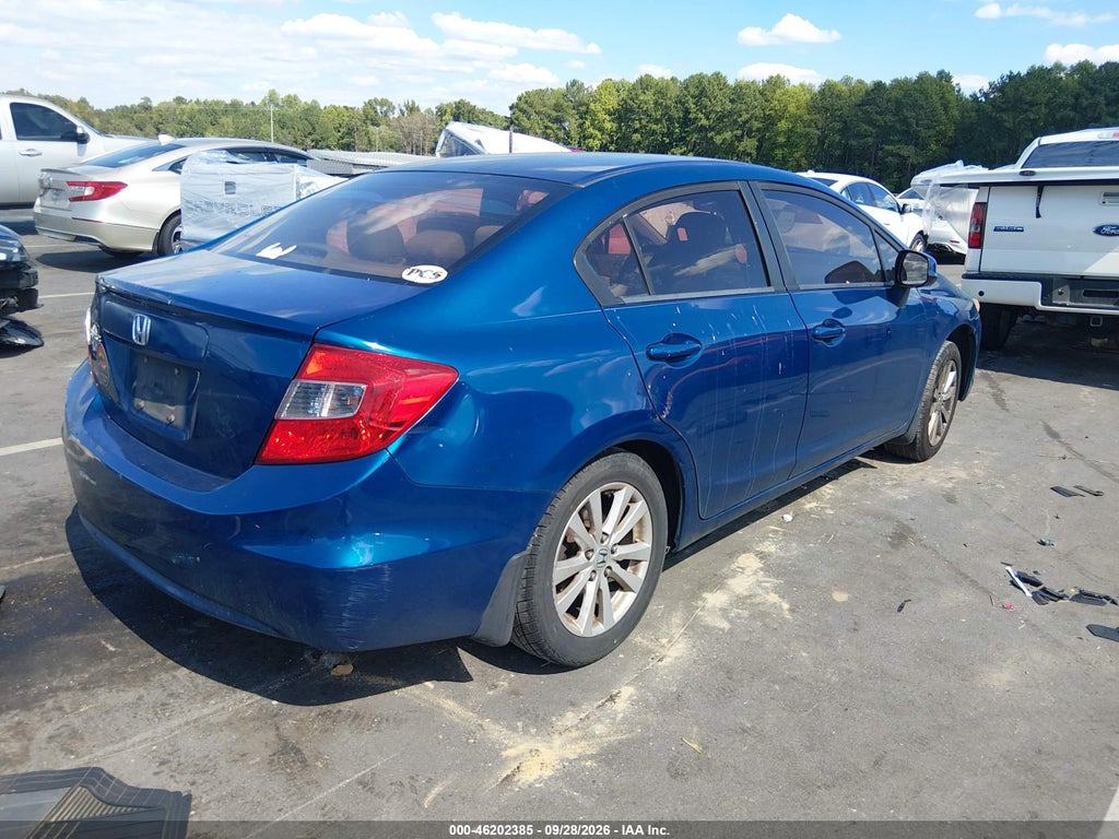 2012 Honda Civic SDN EX photo 4