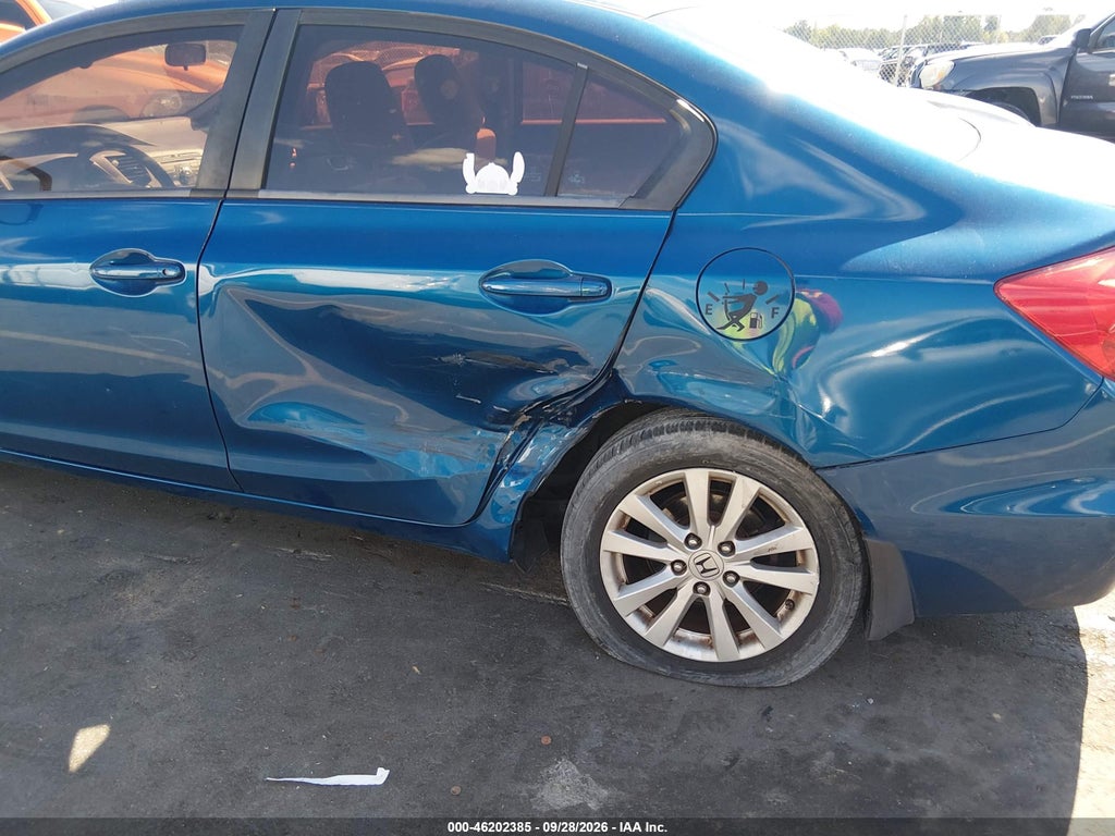 2012 Honda Civic SDN EX photo 6