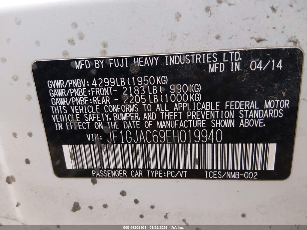 2014 Subaru Impreza Premium photo 9