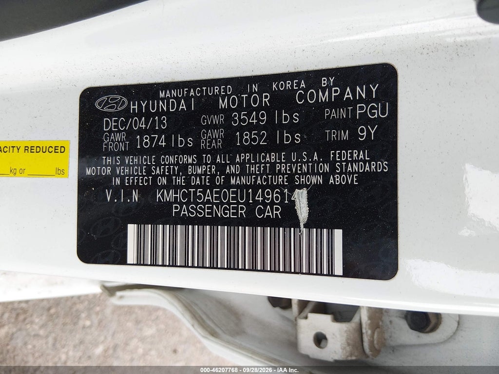 2014 Hyundai Accent GS photo 9