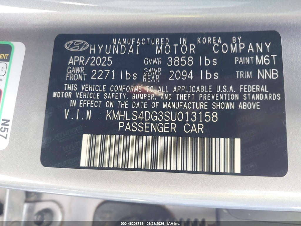 2025 Hyundai Elantra SEL Convenience photo 9