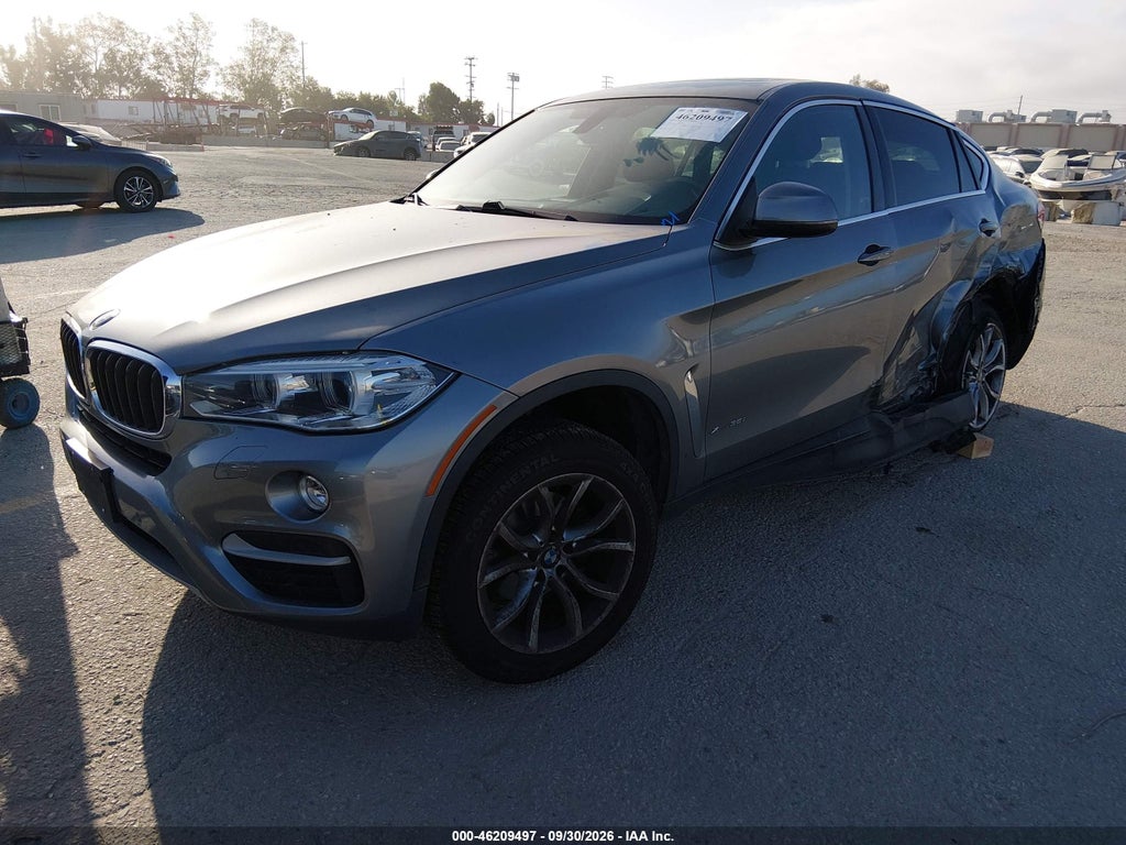 2016 BMW X6 XDRIVE35I photo 2