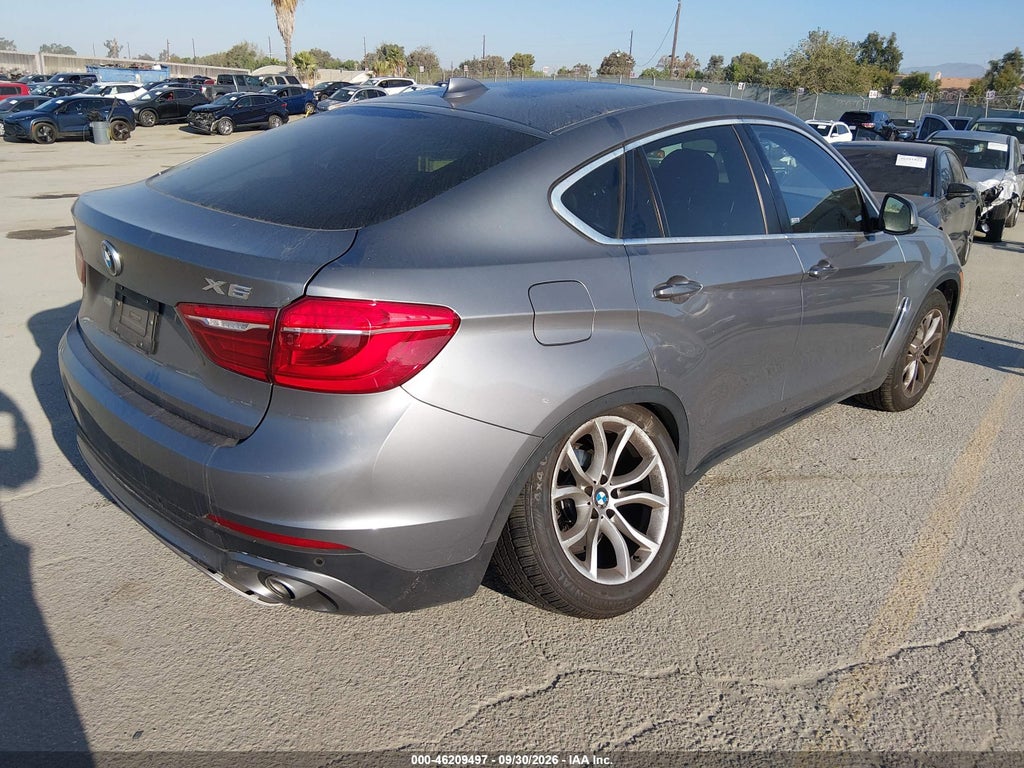 2016 BMW X6 XDRIVE35I photo 4