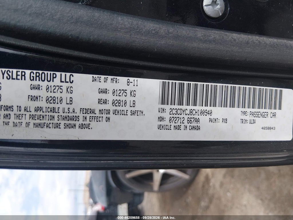 2012 Dodge Challenger SRT8 392 photo 9