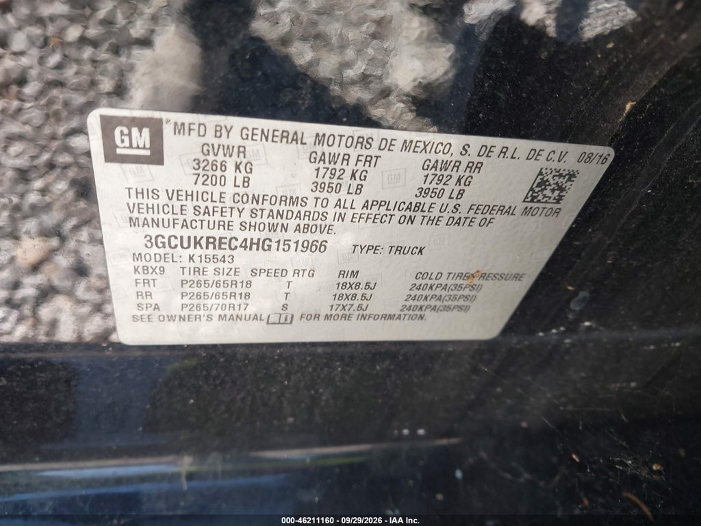 2017 Chevrolet Silverado 1500 1LT photo 9