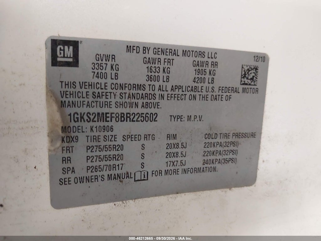 2011 GMC Yukon XL 1500 Denali photo 9