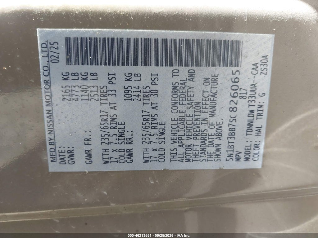 2025 Nissan Rogue Rock Creek photo 9