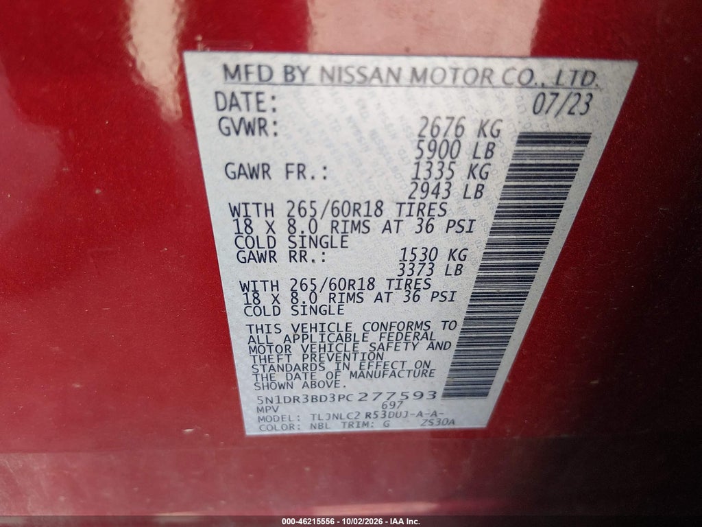 2023 Nissan Pathfinder Rock Creek 4WD photo 9