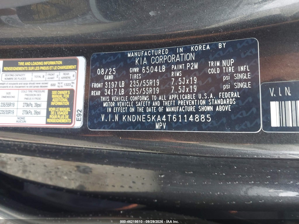 2026 Kia Carnival MPV Hybrid SX photo 9