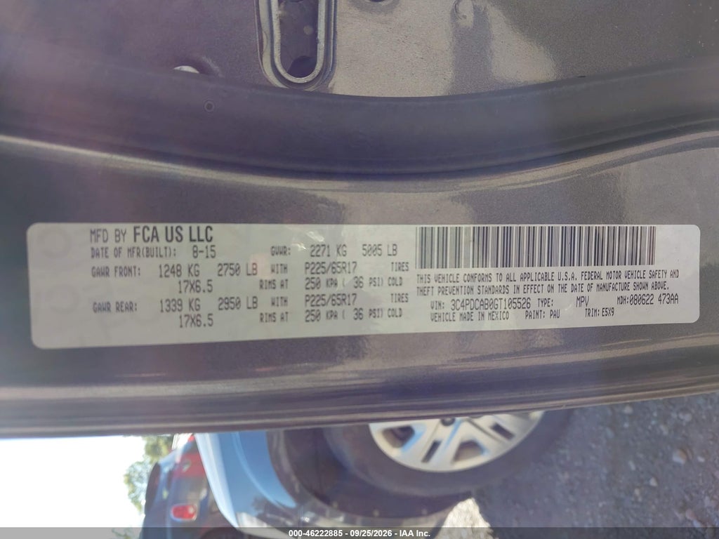 2016 Dodge Journey SE photo 9
