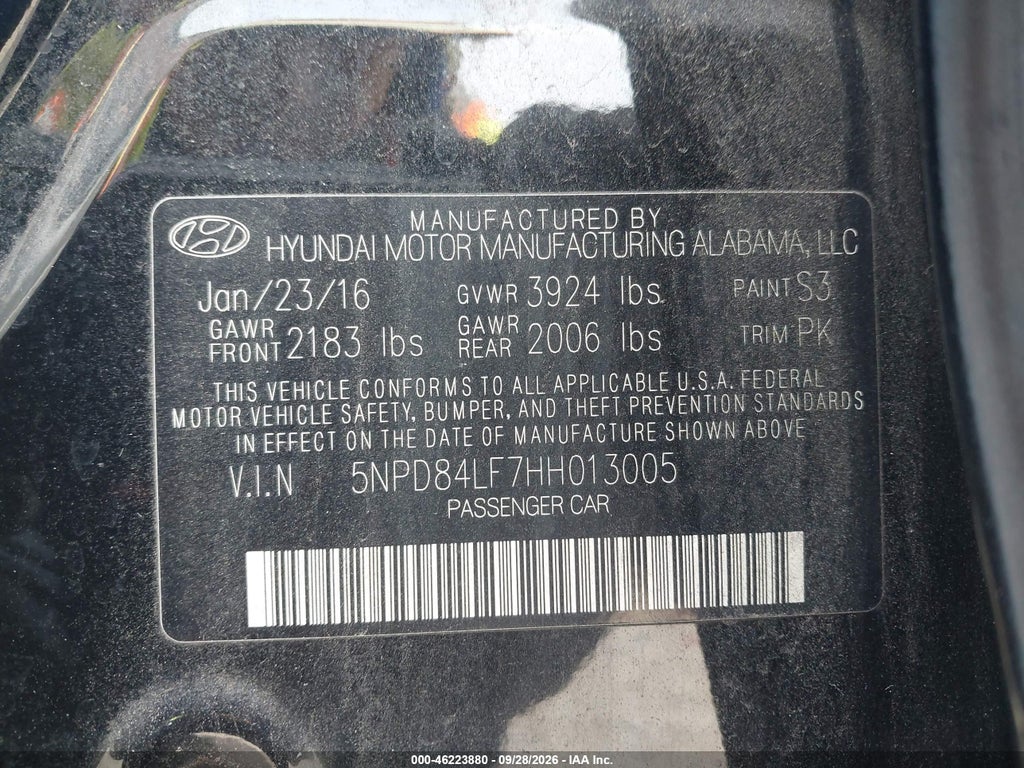 2017 Hyundai Elantra SE photo 9