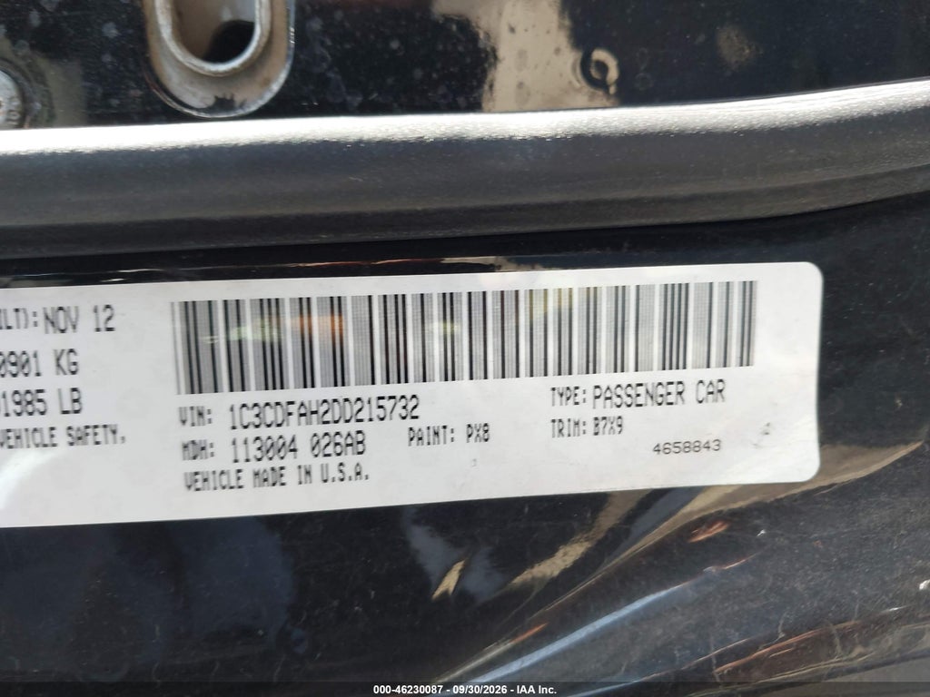 2013 Dodge Dart Aero photo 9