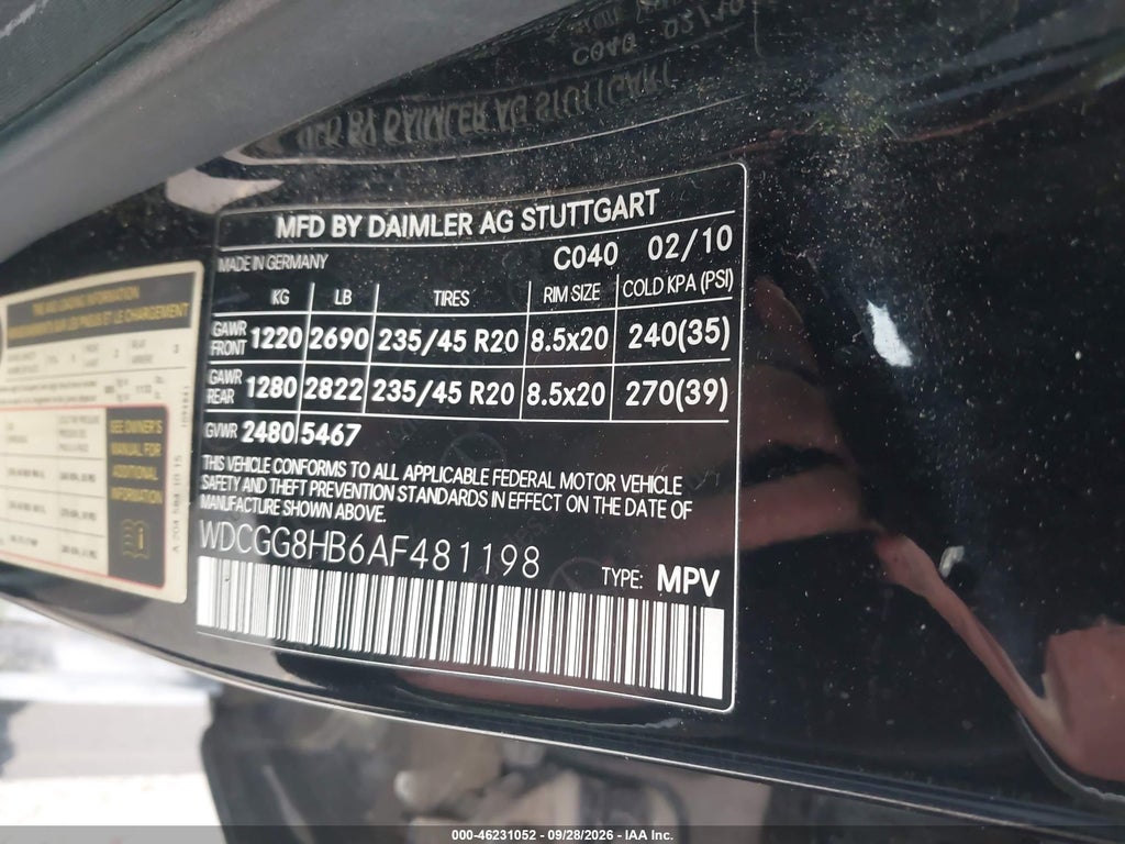 2010 Mercedes-Benz GLK 350 4MATIC photo 9