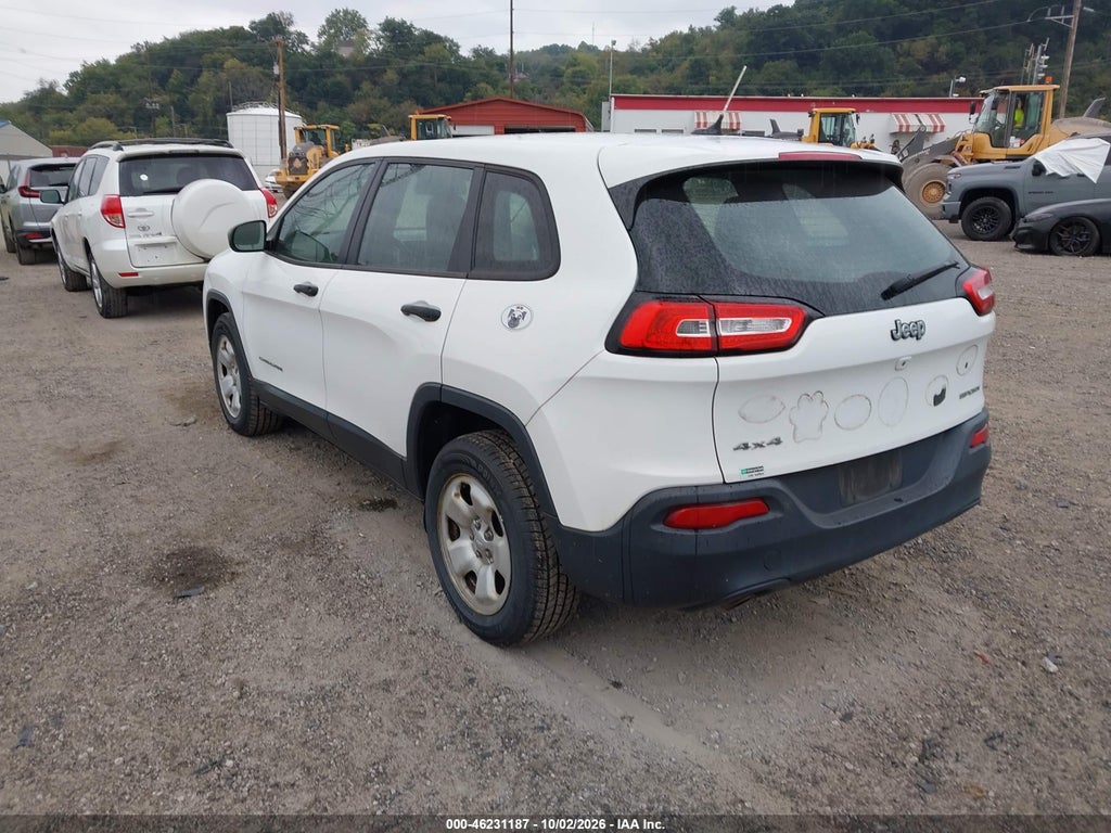 2016 Jeep Cherokee Sport photo 3