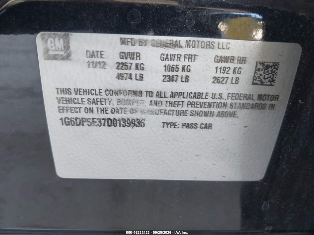 2013 Cadillac CTS Premium photo 9