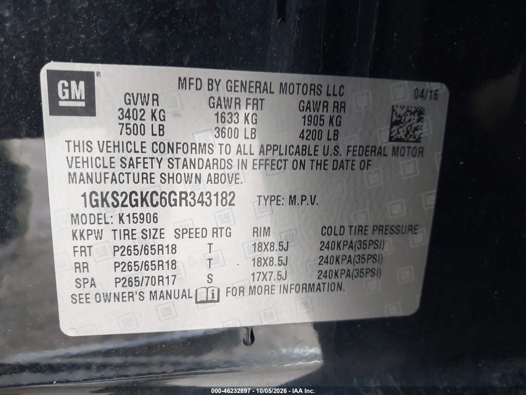 2016 GMC Yukon XL SLT photo 9