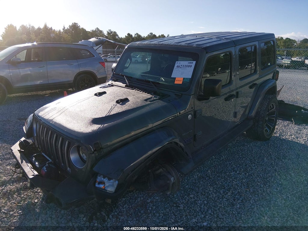 2019 Jeep Wrangler Unlimited Sahara 4X4 photo 2