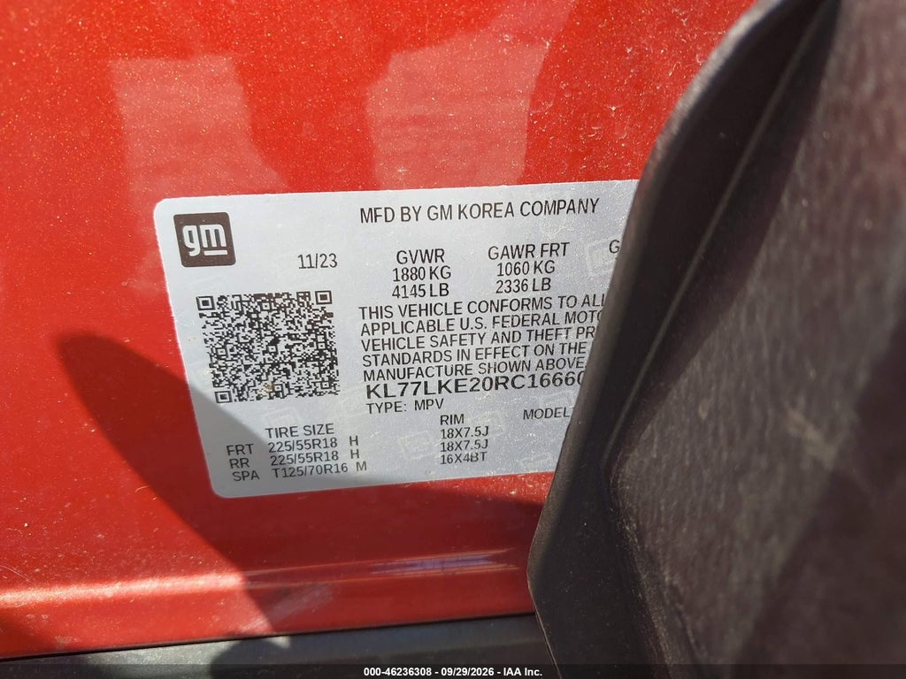 2024 Chevrolet Trax FWD Activ photo 9