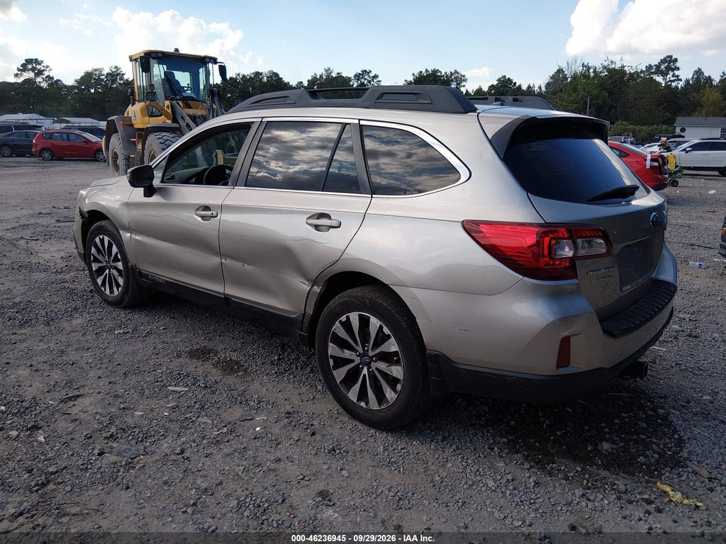 2015 Subaru Outback 2.5I Limited photo 3