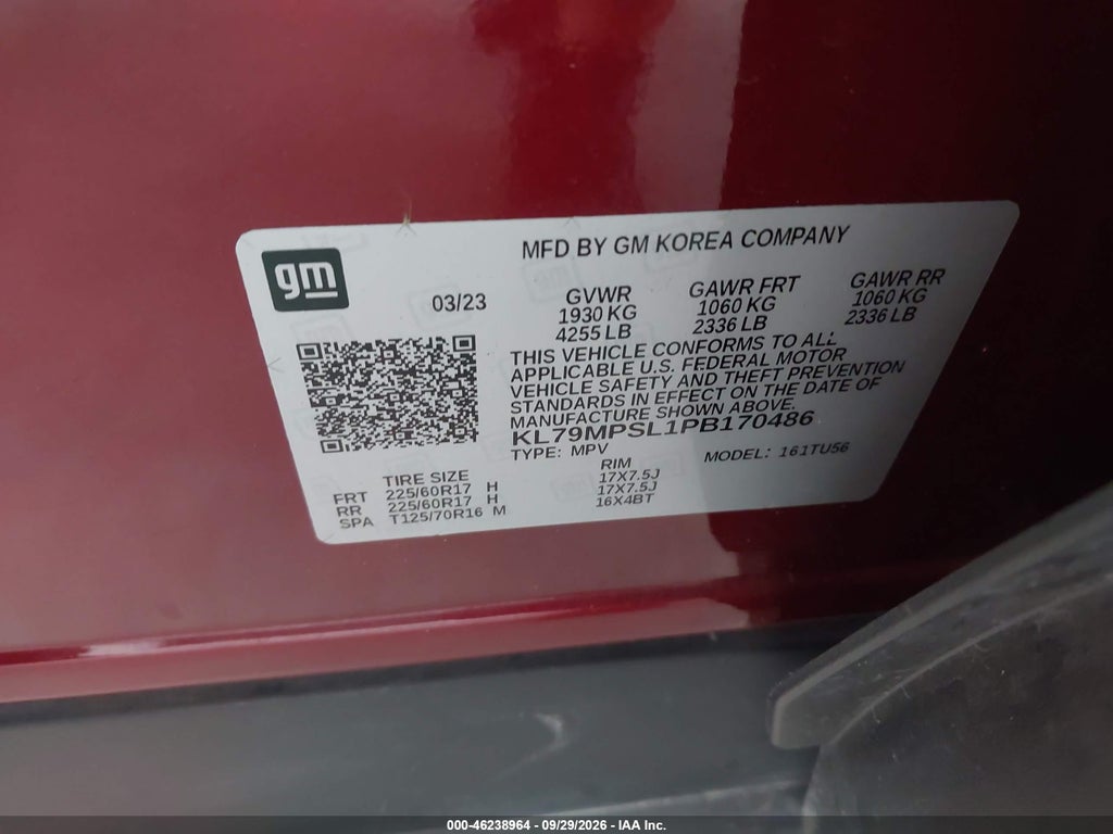 2023 Chevrolet Trailblazer FWD LT photo 9