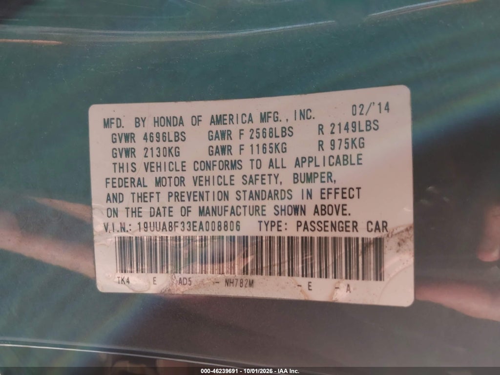 2014 Acura TL 3.5 Special Edition photo 9