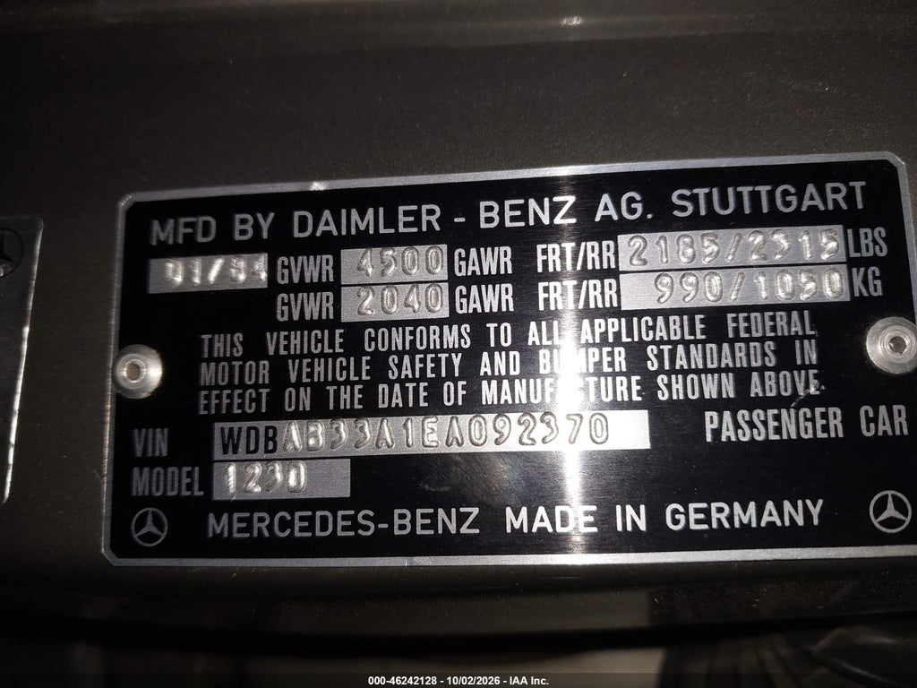 1984 Mercedes-Benz 300 DT photo 9