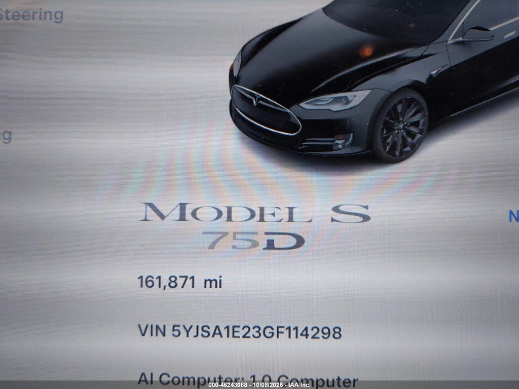 2016 Tesla Model S 60D/70D/75D/85D/90D photo 7