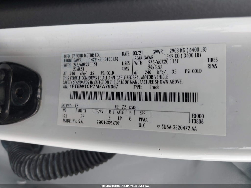 2021 Ford F-150 XL photo 9