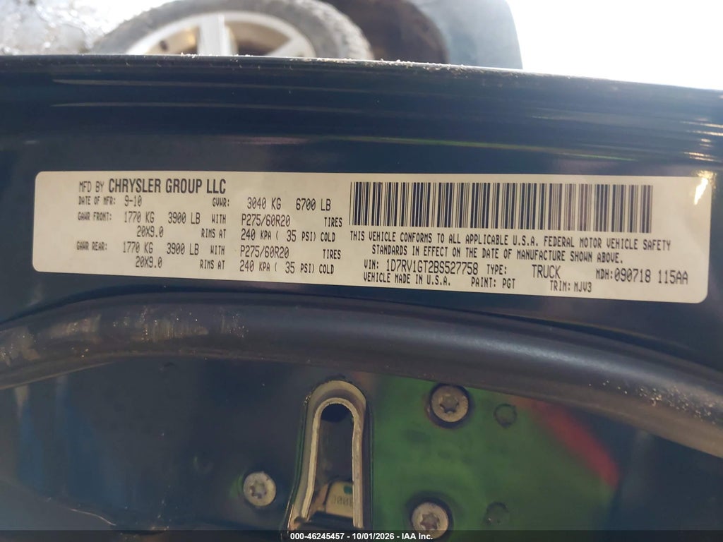 2011 Ram RAM 1500 SLT photo 9