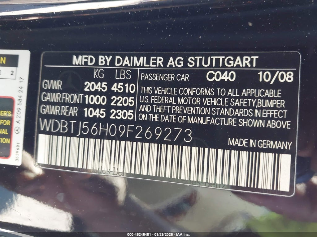 2009 Mercedes-Benz CLK 350 photo 9