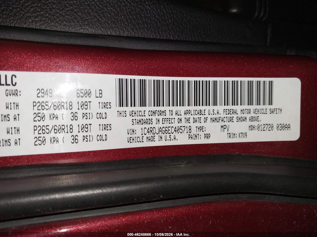 2014 Dodge Durango SXT photo 9