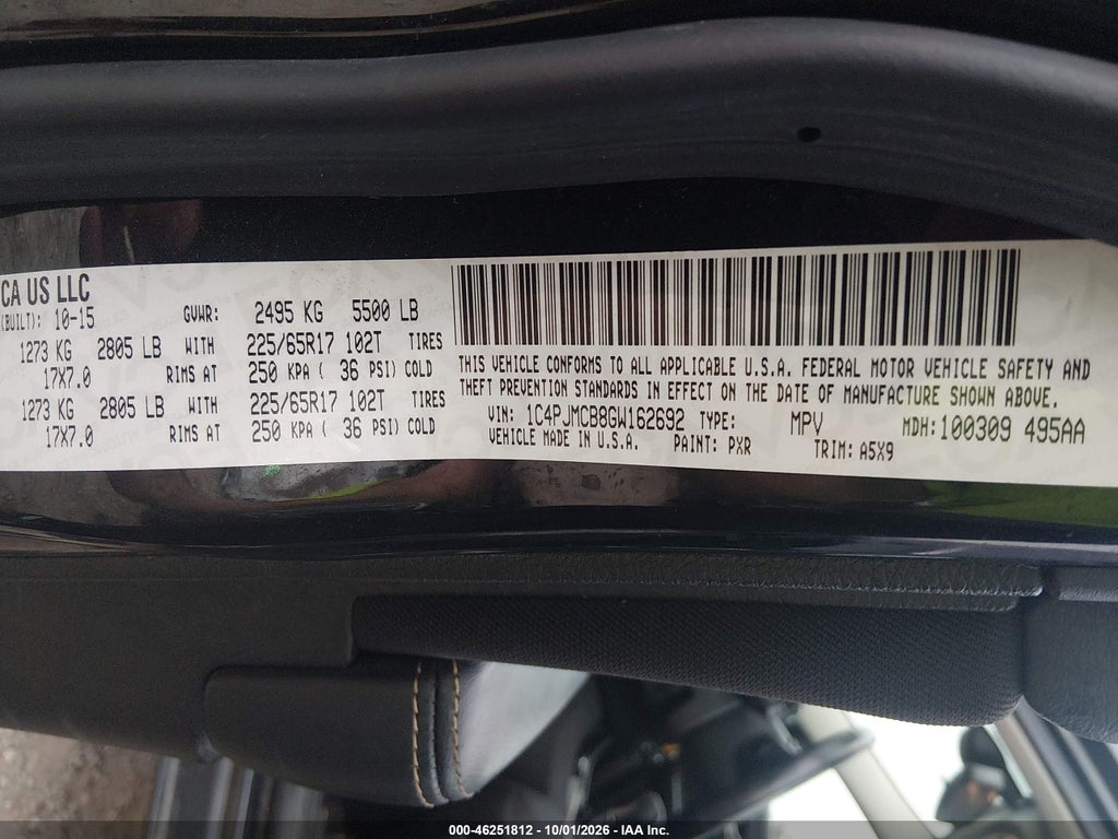 2016 Jeep Cherokee Latitude photo 9