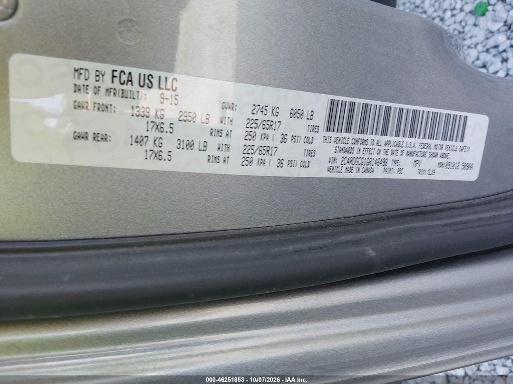 2016 Dodge Grand Caravan SXT photo 9