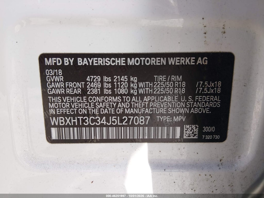 2018 BMW X1 XDRIVE28I photo 9