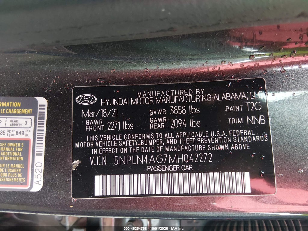 2021 Hyundai Elantra SEL photo 9