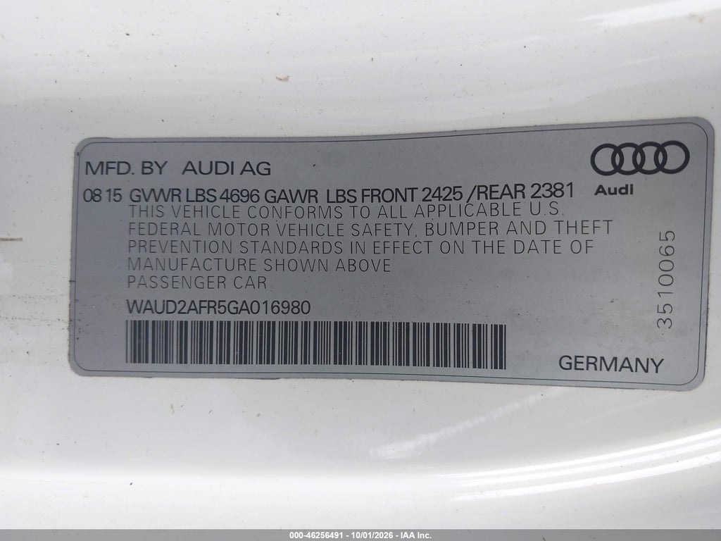 2016 Audi A5 2.0T Premium photo 9