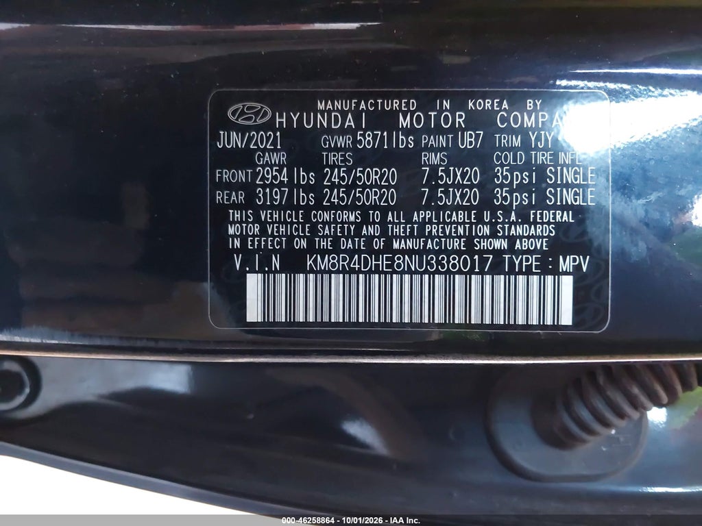 2022 Hyundai Palisade SEL photo 9