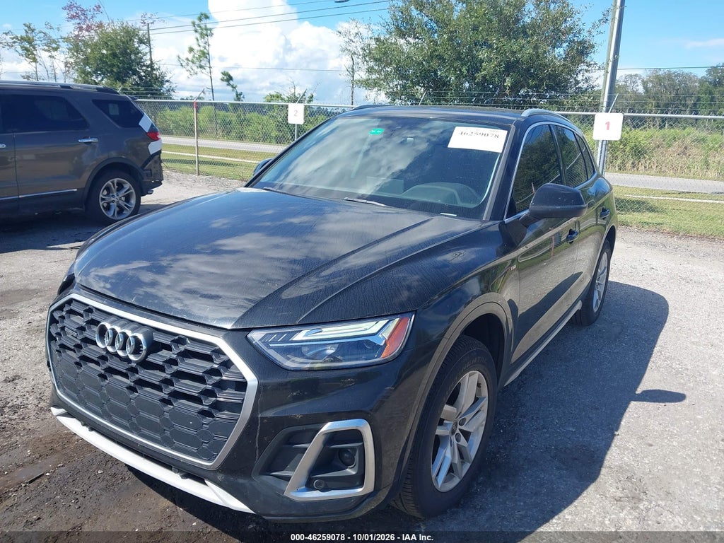 2022 Audi Q5 Premium 45 Tfsi S Line Quattro S Tronic photo 2