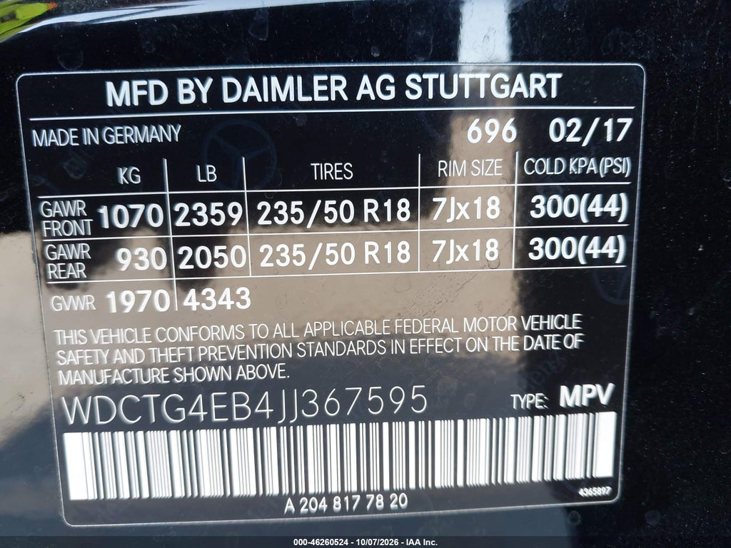 2018 Mercedes-Benz GLA 250 photo 9