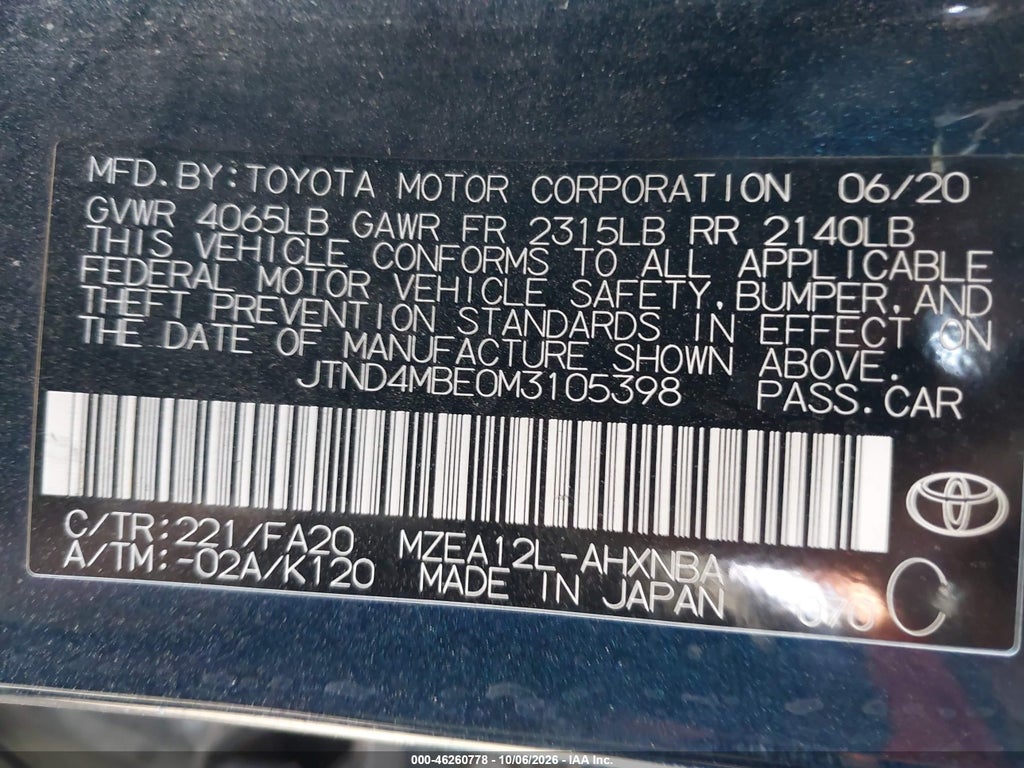 2021 Toyota Corolla SE photo 9