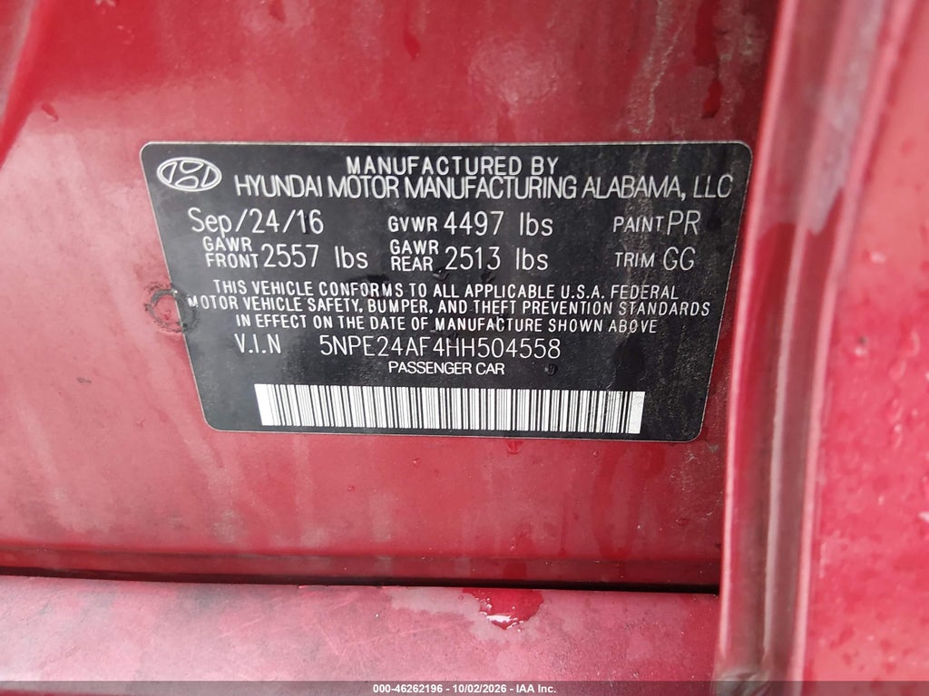 2017 Hyundai Sonata photo 9