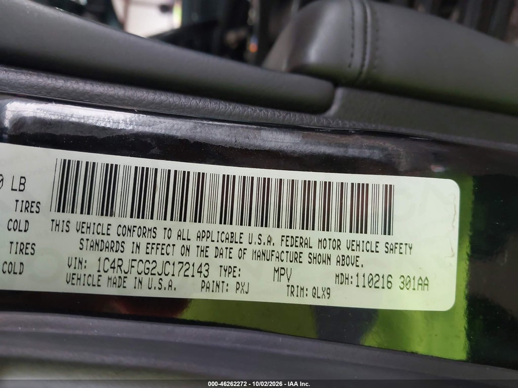 2018 Jeep Grand Cherokee High Altitude 4X4 photo 9