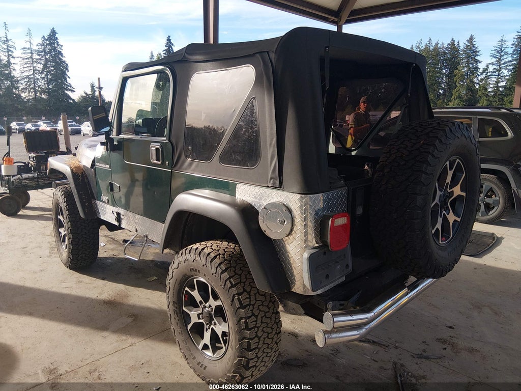 1999 Jeep Wrangler SE photo 3