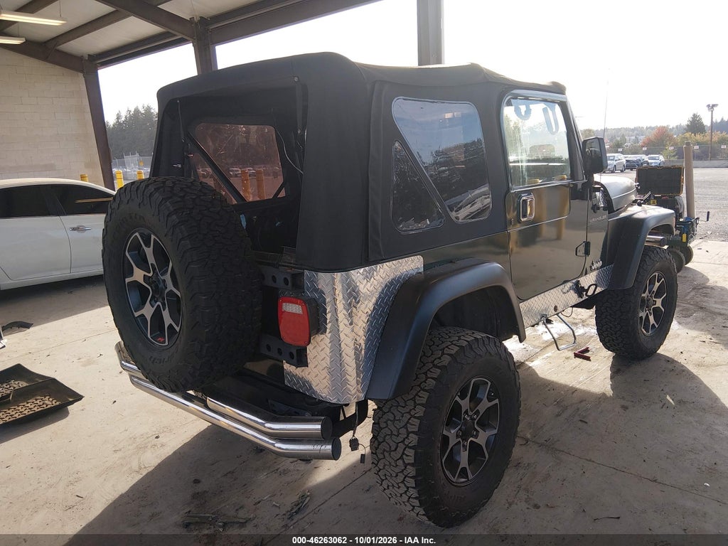 1999 Jeep Wrangler SE photo 4