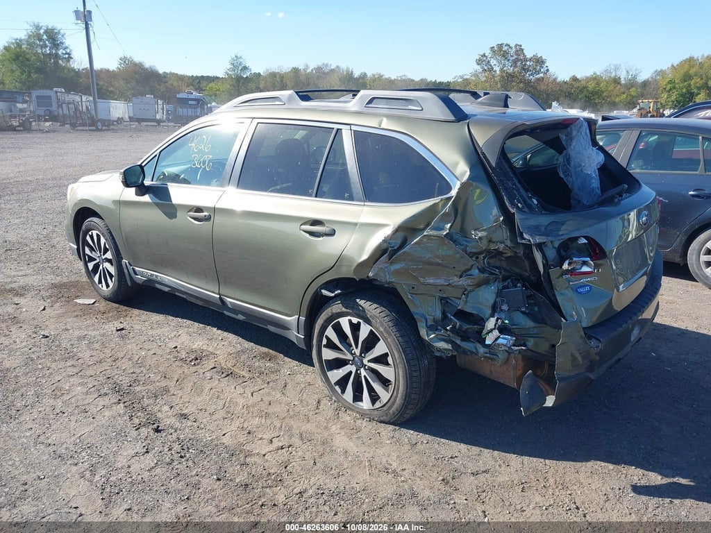 2016 Subaru Outback 2.5I Limited photo 3