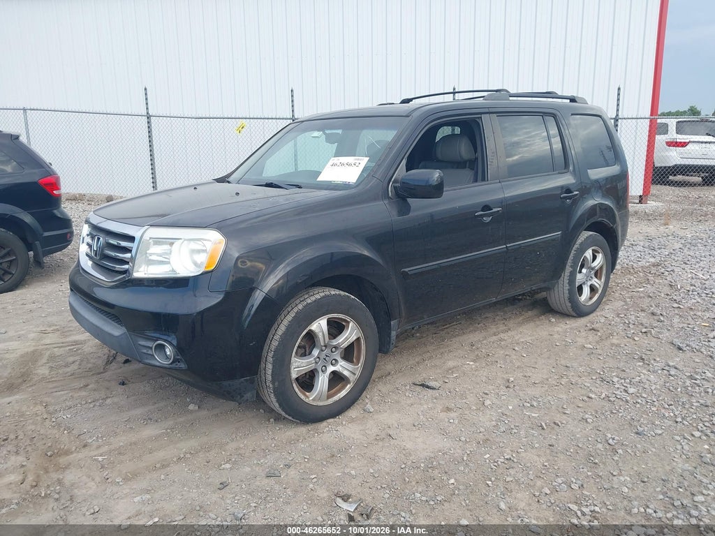 2012 Honda Pilot EX-L photo 2
