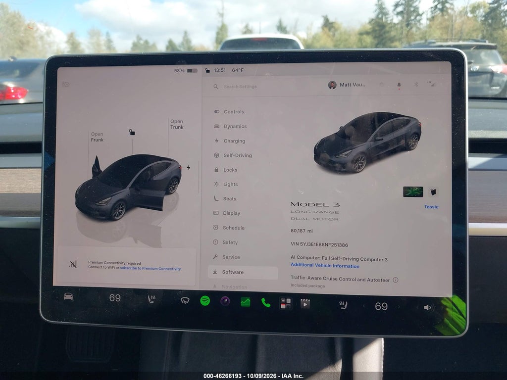 2022 Tesla Model 3 Long Range Dual Motor ALL-Wheel Drive photo 7